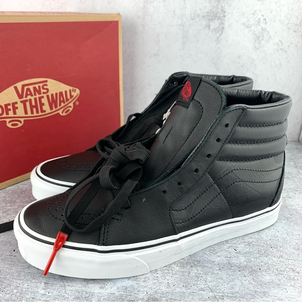 NEW! Vans Shoes Sk8 Hi Fangs Halloween Sneaker Shoes In Black